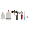 Online Sale: Air Paint Spray Gun Paint Gravity Feed Car Repair Sheet MetalPainting 600ML