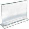Buy Best Azar Displays 152719 10-Inch Width by 8-Inch Height Double-Foot Acrylic Sign ...