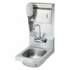 Online Sale: Krowne 12" Wide Space Saver Hand Sink with Soap & Towel Dispenser Compliant,
