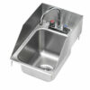 Buy Best Krowne 12" x 18" Drop-In Hand Sink with Side Splashes, 5" Deep Bowl, HS-1225