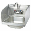 Online Sale: Krowne 16" Hand Sink with Side Splashes Compliant, HS-26L