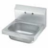 Online Sale: Krowne 16" Wide Hand Sink (LESS FAUCET) 4" OC Faucet Holes, HS-2-LF