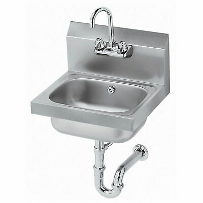 Buy Best Krowne 16" Wide Hand Sink with P-Trap with Overflow, HS-4