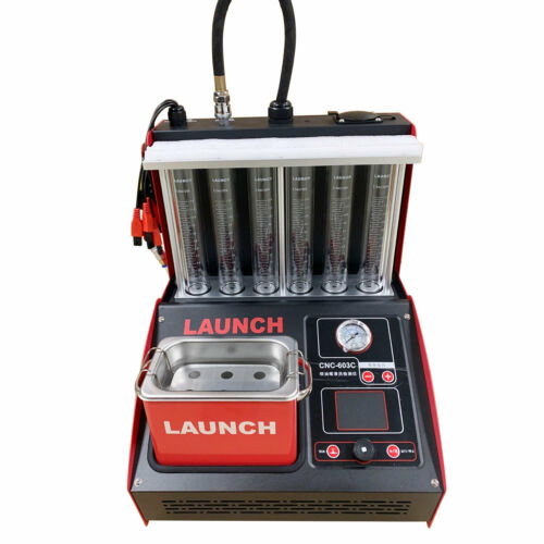 Online Sale: Launch Petrol Injector Ultrasonic Cleaner&Tester Fit Cars&Motor To 6 Cylinders