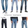Buy Best Lee Jeans Daren Straight Regular Fit - Various Washes & Sizes New