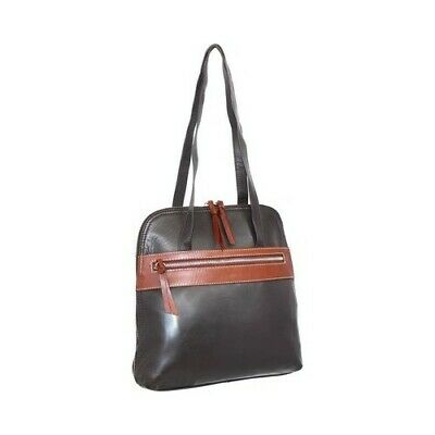 Online Sale: Nino Bossi Women's   Carina Leather Convertible Tote Backpack Chocolate Size