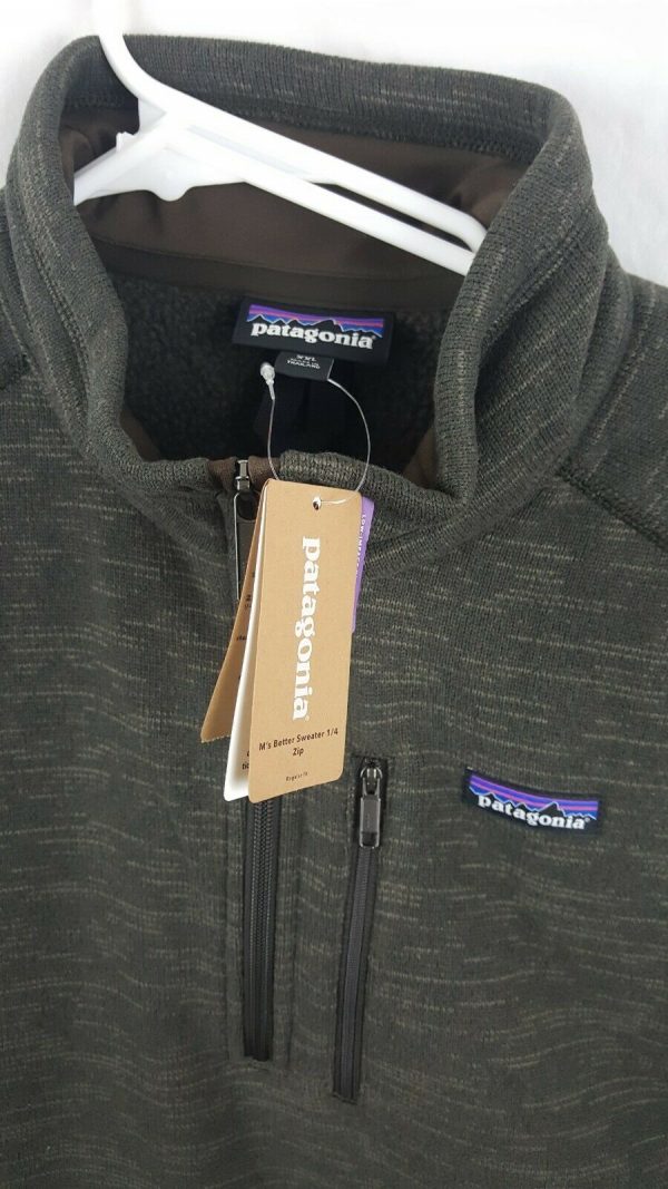 Buy Best PATAGONIA 1/4 Zip M'S Better Sweater Jacket Mens XXL Dark Walnut 25522 Pull NWT