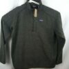 Online Sale: PATAGONIA 1/4 Zip M'S Better Sweater Jacket Mens XXL Dark Walnut 25522 Pull NWT