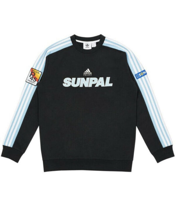 Online Sale: Palace Adidas Sunpal Crewneck Sweatshirt Size XL Black