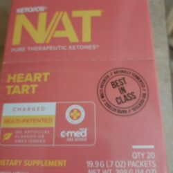 Online Sale: Pruvit HEART TART NAT pure therapeutic ketones Unopened boxes of 20 caffeinated