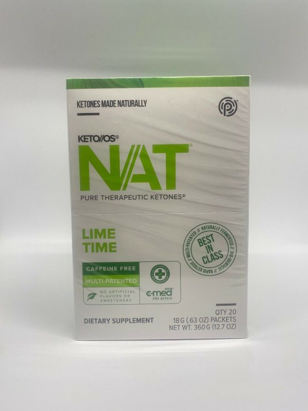 Buy Best Pruvit Keto NAT LIME TIME Ketones 20 Packs OTG Caffeine Free UNOPENED EXP 11/21