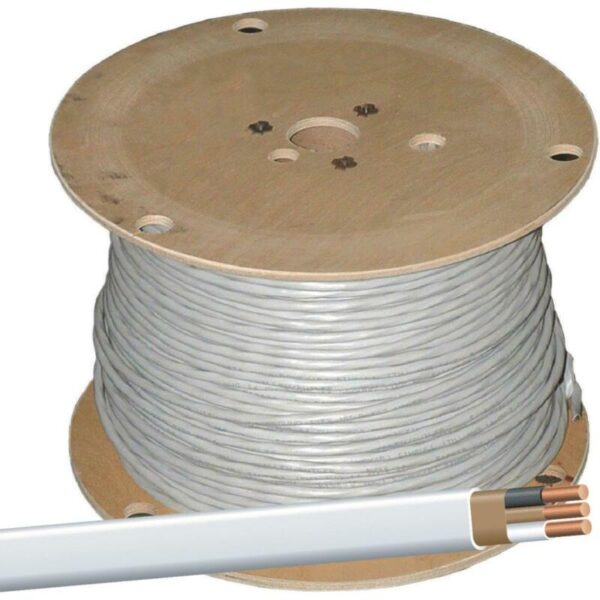 Buy Best Romex 1000 Ft. 14-2 Solid White NMW/G Wire 28827401  - 1 Each