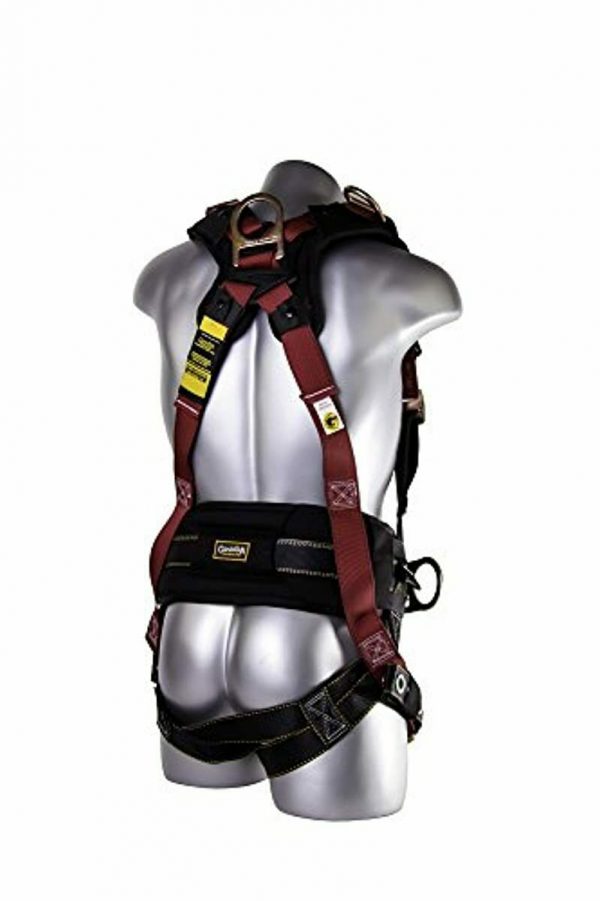 Online Sale: Roof Safety Harness Tree Climbing Fall Protection Construction Tool D Ring Strap