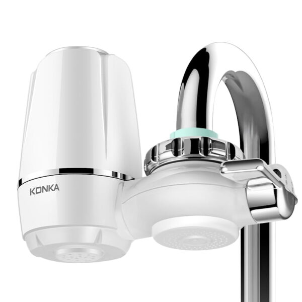 KONKA Mini Tap Water Purifier Kitchen Faucet Washable Ceramic Percolator Water Filter Filtro Rust Bacteria Removal Replacement