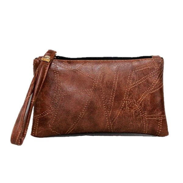 Online Sale: 2021 Patchwork Men Women Wallets PU Leather Money Bag Zipper Clutch Coin Purse Phone Holder Wristlet Portable Handbag Party Gift