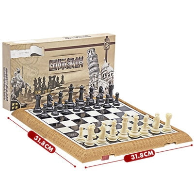 Online Sale: 2021 High Quality Portable Travel Chess Set Plastic Chess Game Magnetic Chess Pieces Folding Chessboard As Child Gift Toy Board Games