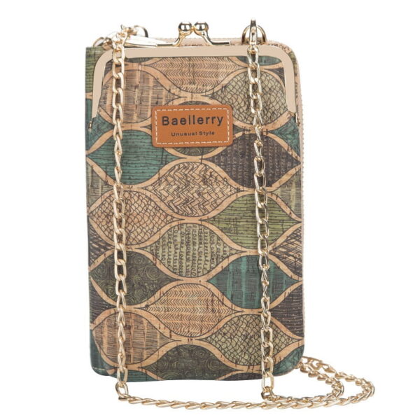 Online Sale: Baellerry Women's Wallet Women New Handbag Purse Lady Phone Bag Long Wristlet Wallets Clutch Messenger Wood Shoulder Straps Bag