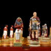 Online Sale: Chess Set Theme of Egypt Rome War Chess Sets  Resin Chess Pieces Wooden Board Game Chess Set Luxury Themed Chess