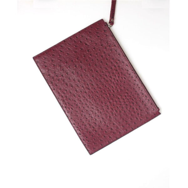 Online Sale: 2021 New Customized Letters Python Leather Clutch Handbag Women Laptop Bag For Macbook Pouch Bag With Wristlet