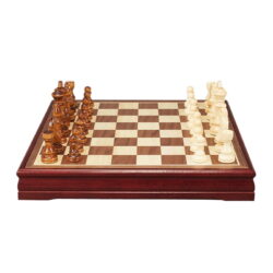 New High Quality Pattern Chess Pieces Wood Coffee Table Professional Chess Board Family Game Chess Set Traditional Game qenueson