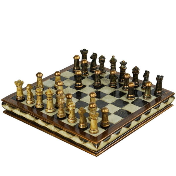New Refined High-grade Resin Wooden Chess Set Handwork EPMC Pieces Classic Decoration Household Exquisite Gift Crafts Board Game