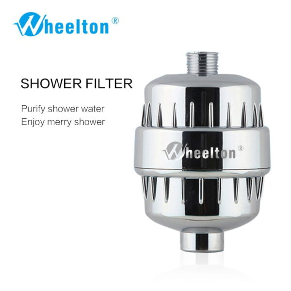Online Sale: Wheelton Bath Shower Filter(H-303-3E) Softener Chlorine&Heavy Metal Removal Water Filter Purifier For Health Bathing