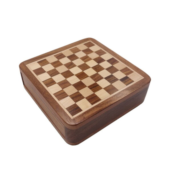 Online Sale: Top Grade 2021 Solid Wood Portable Non-slip Magnetic Super Mini Chess Set Drawer Pieces Box Children Gifts Crafts Board Game