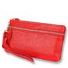 Genuine Leather New Fashion Women Coin Purse Long Clutch Bags Wallets Wristlet Zipper Change Cowhide Handbag Candy Color