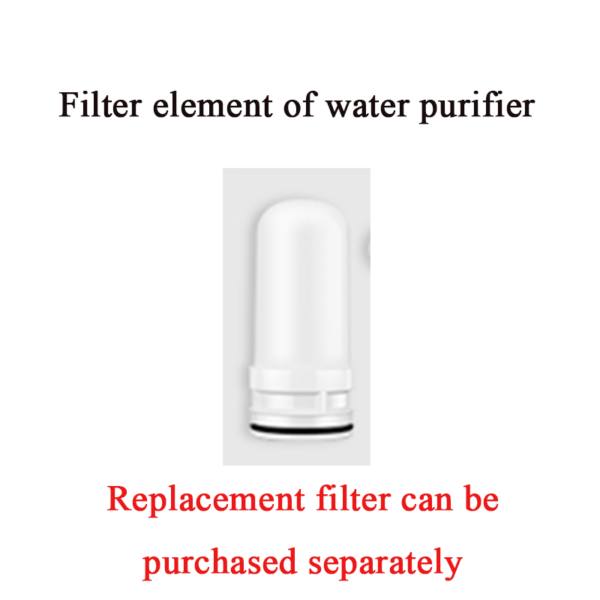 Online Sale: Mini Tap Water Purifier Kitchen Faucet Washable Ceramic Percolator Water Filter Filtro Rust  Removal Replacement