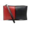 2021 Black & Red Men Women Wallets PU Leather Bag Zipper Clutch Coin Purse Phone Wristlet Portable Long Shopping Handbag