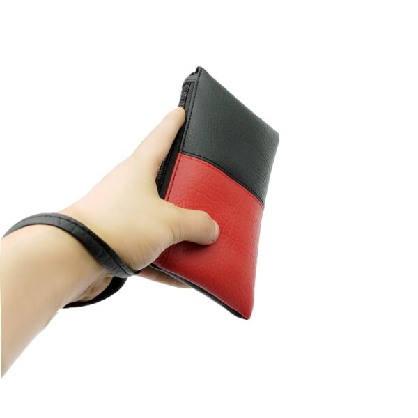 Online Sale: 2021 Black & Red Men Women Wallets PU Leather Bag Zipper Clutch Coin Purse Phone Wristlet Portable Long Shopping Handbag (Black  Red)