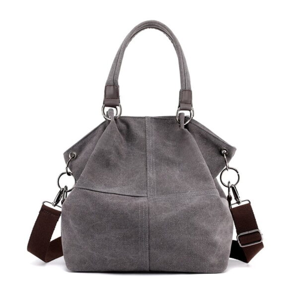 New Fashion Canvas Women Bags Shopping Vintage Women Handbags Large Capacity Women's Shoulder Bag High Quality Casual Tote Bag