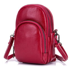 Online Sale: Famous Brand Small Flap Cow Leather Women Crossbody Bags Fashion Design Women Shoulder Bags Ladies Handbags Ladies Phone Pocket