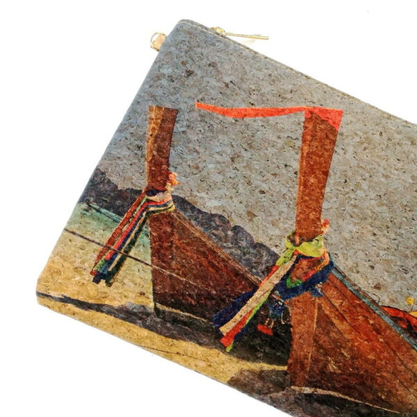 Online Sale: Natural Portugal Cork Handbag Cork Clutch Sea Beach Boat Bags Wooden Purse